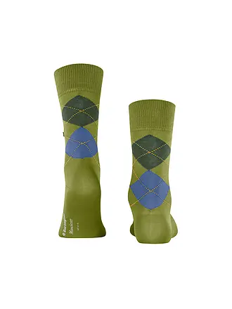 BURLINGTON | Chaussettes homme 40-46 MANCHESTER beige | grün